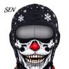 Gesichtsdruckmaske Weihnachten Skimaske, Winter Realistische Sturmhaube für Herren Thermische Abdeckung Damen, Winddicht Ganzkörper Radfahren Reiten Snowboarden Kopf