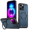 360° Rotate Bracket Military Shockproof Phone Case For iPhone 16 E 15 14 Plus 13 12 Pro Max 11 XR Car Magnetic For Magsafe Cover