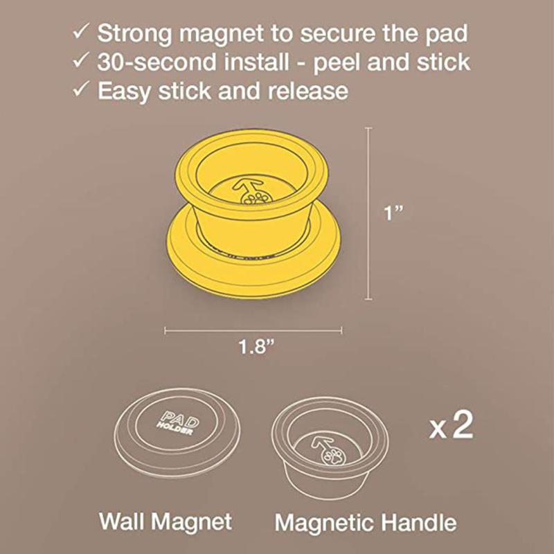 Domácí Pes Silné Magnety Podložka Držák Použití S Štěněcí Močící Podložky Pro Psí Trénink Pro Psy Zvedající Nohu