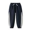 DAVE & BELLA Boys' Color-Blocked Casual Jogger Pants
