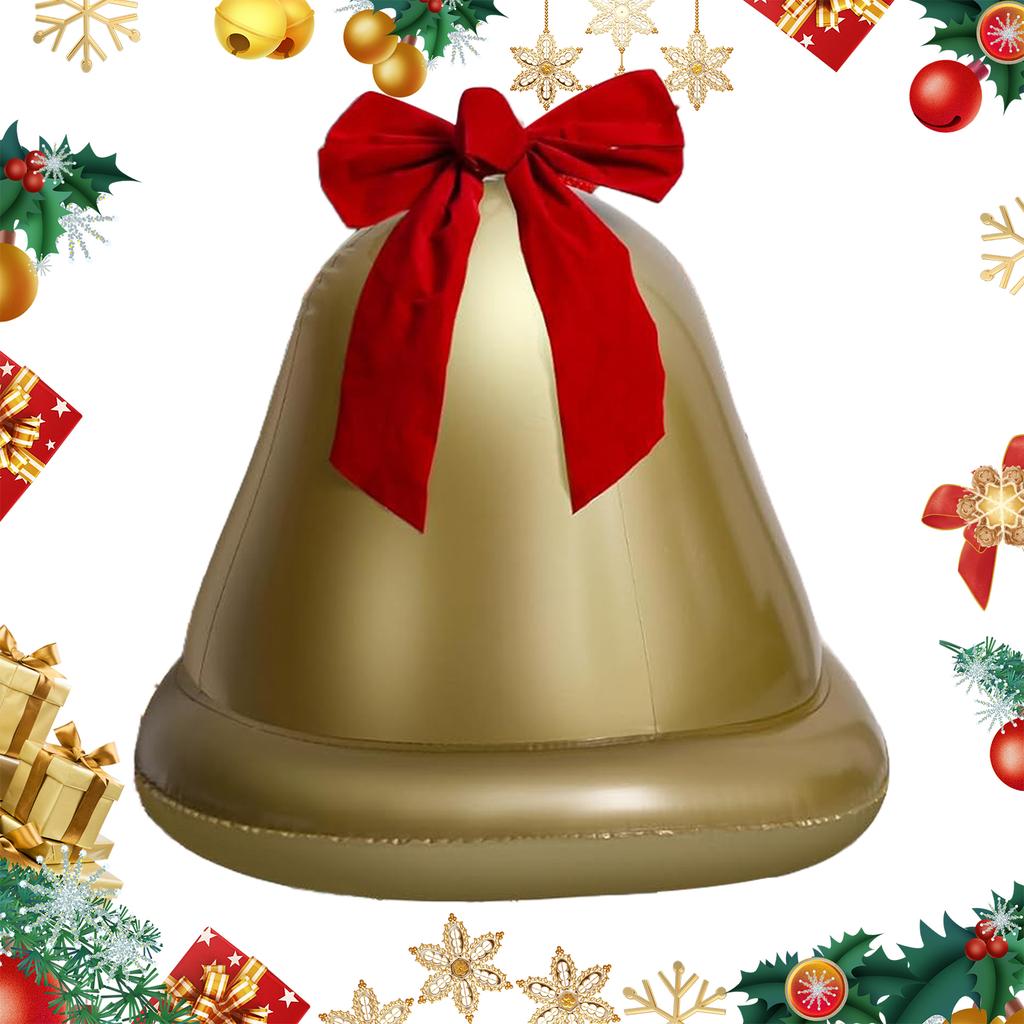 Inflatable Christmas Balls Waterproof Giant Christmas Ball Wear Resist Flocking Decoration Ball for Yards Lawns Porches Gardens