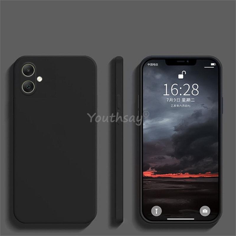 Für Samsung Galaxy A06 Hülle Flüssiges Silikon TPU Einfarbig Handy Schutzhülle Samsung A06 Hülle Gummi Samsung Galaxy A06 Hülle