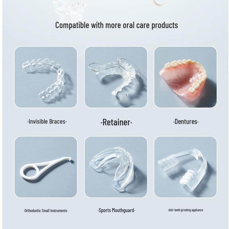 Ultrasonic Nipple, Braces, and Denture UV Sterilizer Cleaner