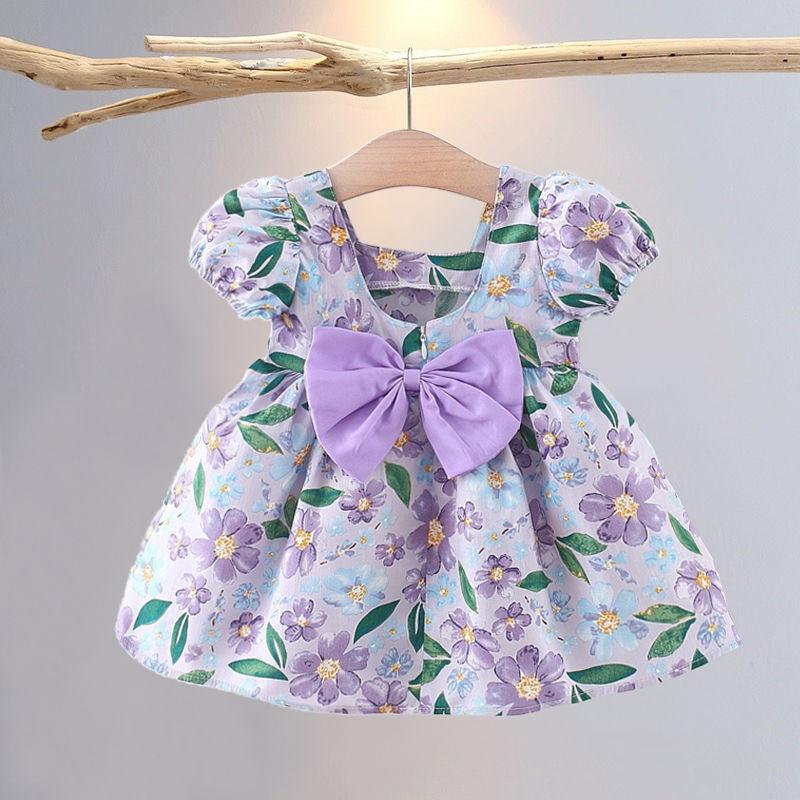 

Детское цветочное детское платье, летний новый стиль для девочек, летнее детское летнее платье принцессы 73 фиолетовый