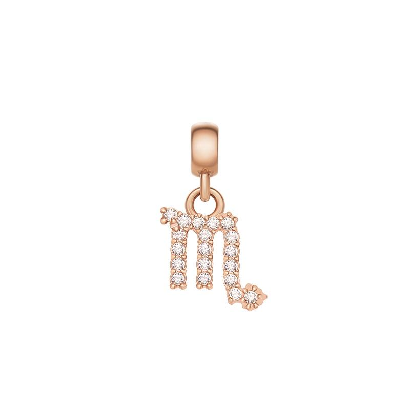 Daniel Wellington Necklace/Pendant DIY constellations & numbers, alloy crystal, crystal pendant, exclusive secret series, same style DW00400733