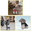 Verstellbare Hundejacke Winter Hundekleidung für kleine mittlere Hunde Welpen Haustierweste Französische Bulldogge Kleidung Chihuahua Kostüm Mops Mantel