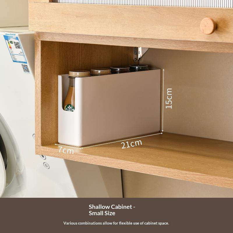 Rectangular Storage Box, Under-Sink Organizer, Kitchen Cabinet Storage Container, Desktop Storage Basket