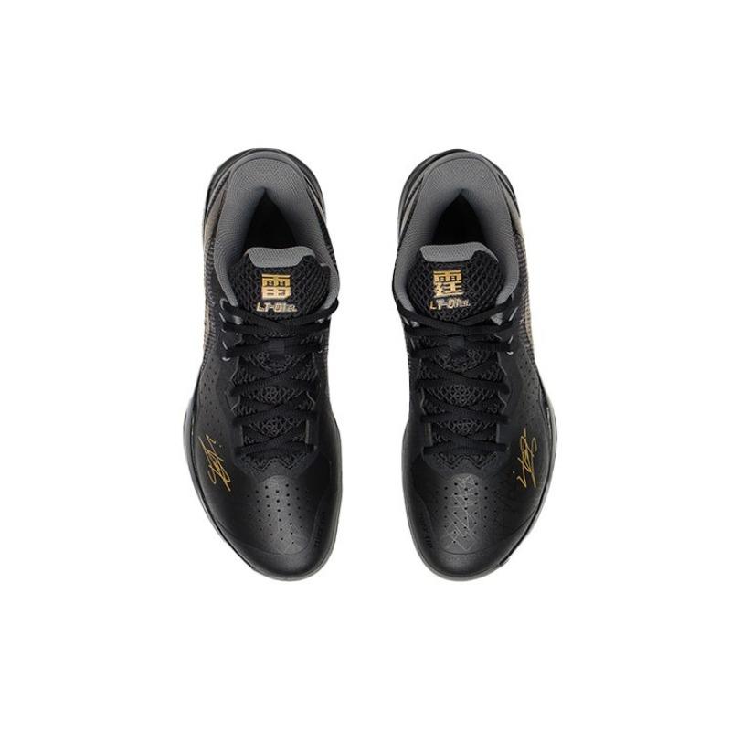Li-Ning Thunder CL Unisex Low Top Badminton Shoes Black AYAS034-1