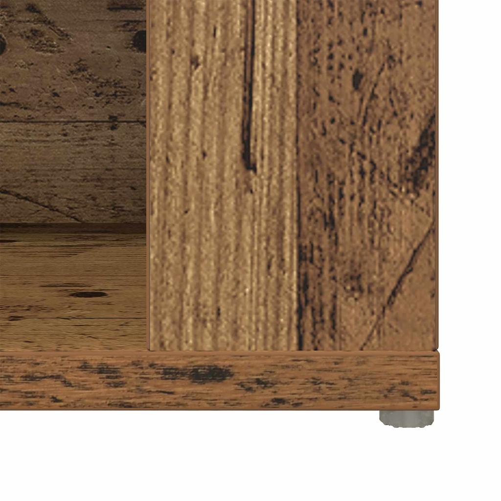 Reclaimed Wood Sideboard 100 x 30 x 59.5 cm Engineered Wood