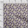 oneOone Cotton Flex Indigo Blue Fabric Asian Japanese Floral DIY Clothing Quilting Fabric Print Fabric by Yard 40 Inch
