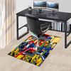 1pc Firefighters Station Carpet for Playroom Bedroom Living Room Sofa Home Decor,kids Game Area Rug Non-slip Floor Mat Y72893
