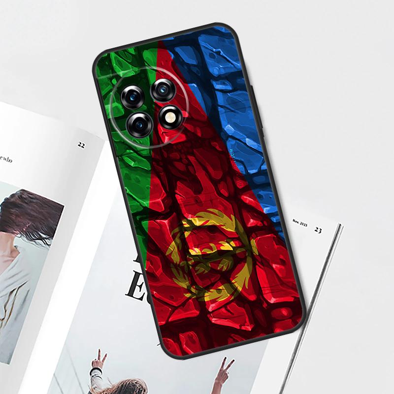 Eritrean Flag Case For OnePlus Nord CE 5 2 3 4 Lite N30 OnePlus 11 12 13 15 13T 13R 10T 12R 9 10 Pro Cover