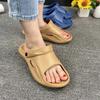 WTEMPO Summer Outdoor Sandals Slippers with Elevated Inner Large Size Anti Slip Casual Couple Beach Sandals