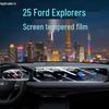 Tempered Glass Protector for 25 Ford Explorer A/C and Console Display Screens