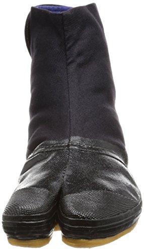 Moonstar Tabi Socks for Men and Women, Magic Fitter 5-Piece Set, Black, Size 26.0 cm, 2E