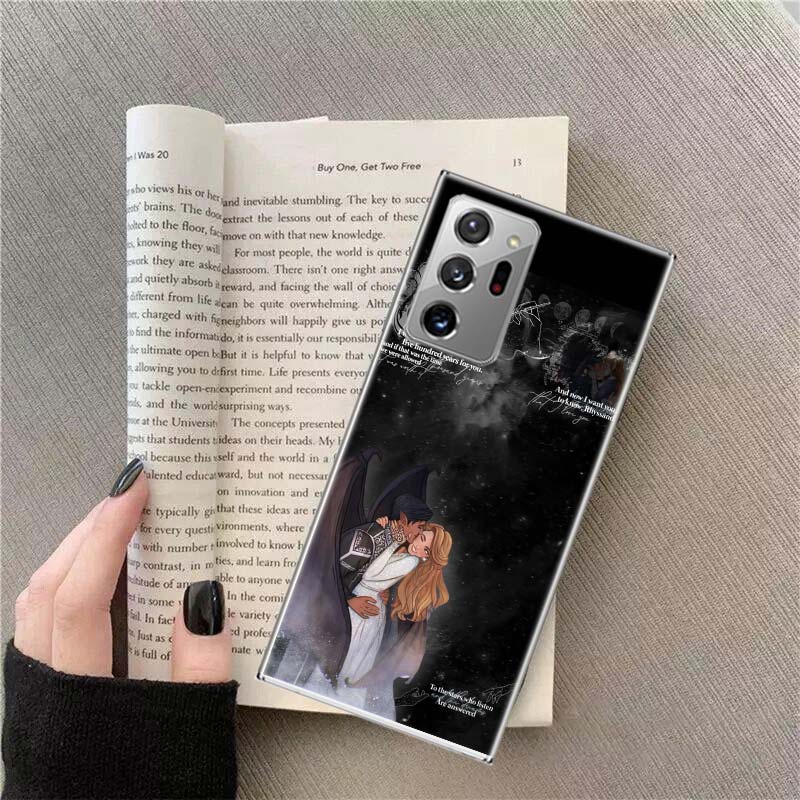 

Чехол для телефона Acotar A Court of Mist and Fury Для Samsung Galaxy S25 Edge S24 S23 FE S22 S26 Ultra S21 S20 S10 Plus Capa Мягкий Samsung S23