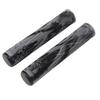 MTB Bicycle Grip 22.2mm TPE Rubber Handlebar Cover Soft Antislip Handle Grip with Lock Bar EndGray Black