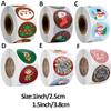 Stickers Envelope Packaging Baking Sign Seal Sticker Adhesive Label Sticky Note Christmas Stickers