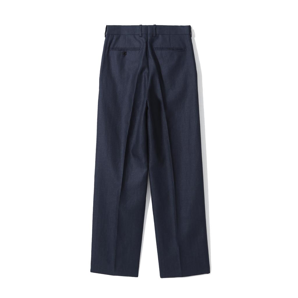 Bancheu Hdr Worsted Oullinen Trousers - Navy