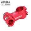 Aluminum Short Stem 28.6mm X 25.4mm Kids Balance Bike 7 Angle 60mm Length Black Red Blue