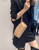 Large Capacity Vegetable Tanned Leather Handbag Light Luxury Lightweight Shell Clutch Bag Simple Design Wrist Coin Purse