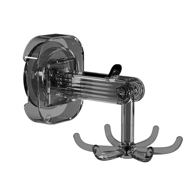 Suction Cup Six-Claw Swivel Hook- 360Dgree Rotating Six-Claw Suction Cup Hook,Kitchen Utensil Holder 360 Degrees Rotating Folding