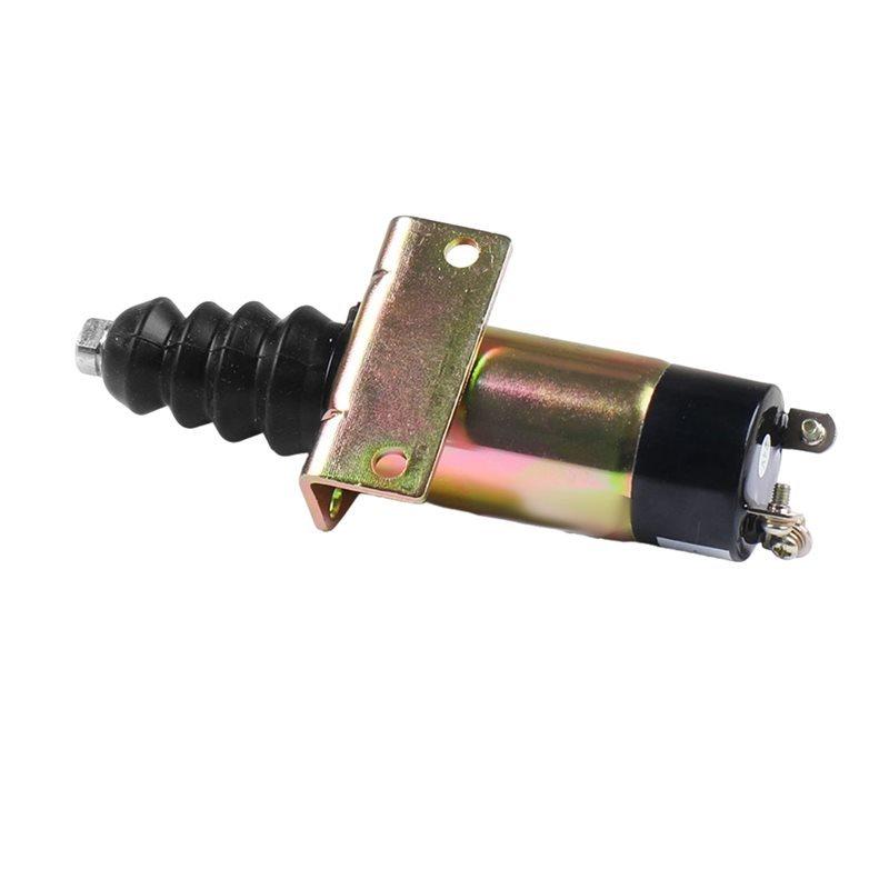 For Woodward Cumm Lister Petter SA-2944T-24 Compatible 24V Fuel Shutdown Shut Off Stop Solenoid Valve 1502-24C6U1B2S1A