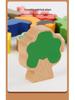 Wooden Animal See-Saw Stacking Game: Fine Motor Skills Educational Toy