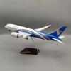 Diecast Resin Plane Model 1/130 Scale 47CM Model Airplane B787 Aircraft Oman Air Airline W Light and Wheel Gifts home Collection