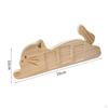 Cat Theme Photo Frame Holder Easy to Install DIY Wood Gifts Display Case Ornament Tabletop