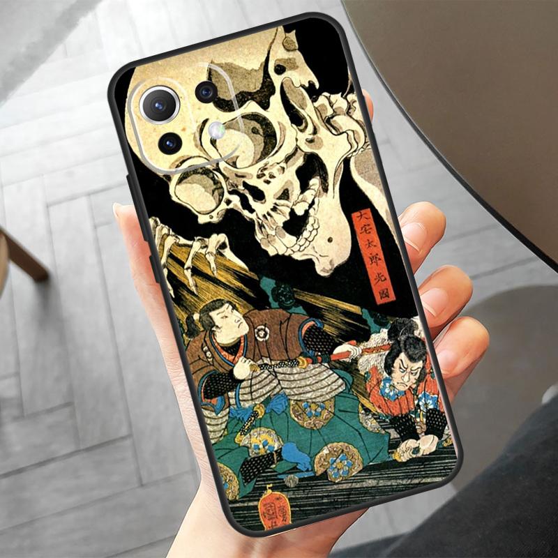 Japanese Style Art Japan Funda For POCO F6 X6 Pro X5 X3 F3 F5 M6 M5s Xiaomi 14 Ultra 12 13 Lite 11T 12T 13T Pro Case