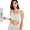 Women's Plus Size High-Support Sports Bra - Anti-Shock, High-Intensity, Large Bust Running Vest