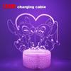 Led Cute Touch Lamp Anime Stitch Gaming Bedroom Decoration Usb Night Lights Kids Birthday Personalized Gift Aesthetic Room Decor