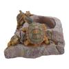 Turtle Plant Pot Creative Exquisite Resin Turtle Sculpture for Indoor Outdoor Decoration