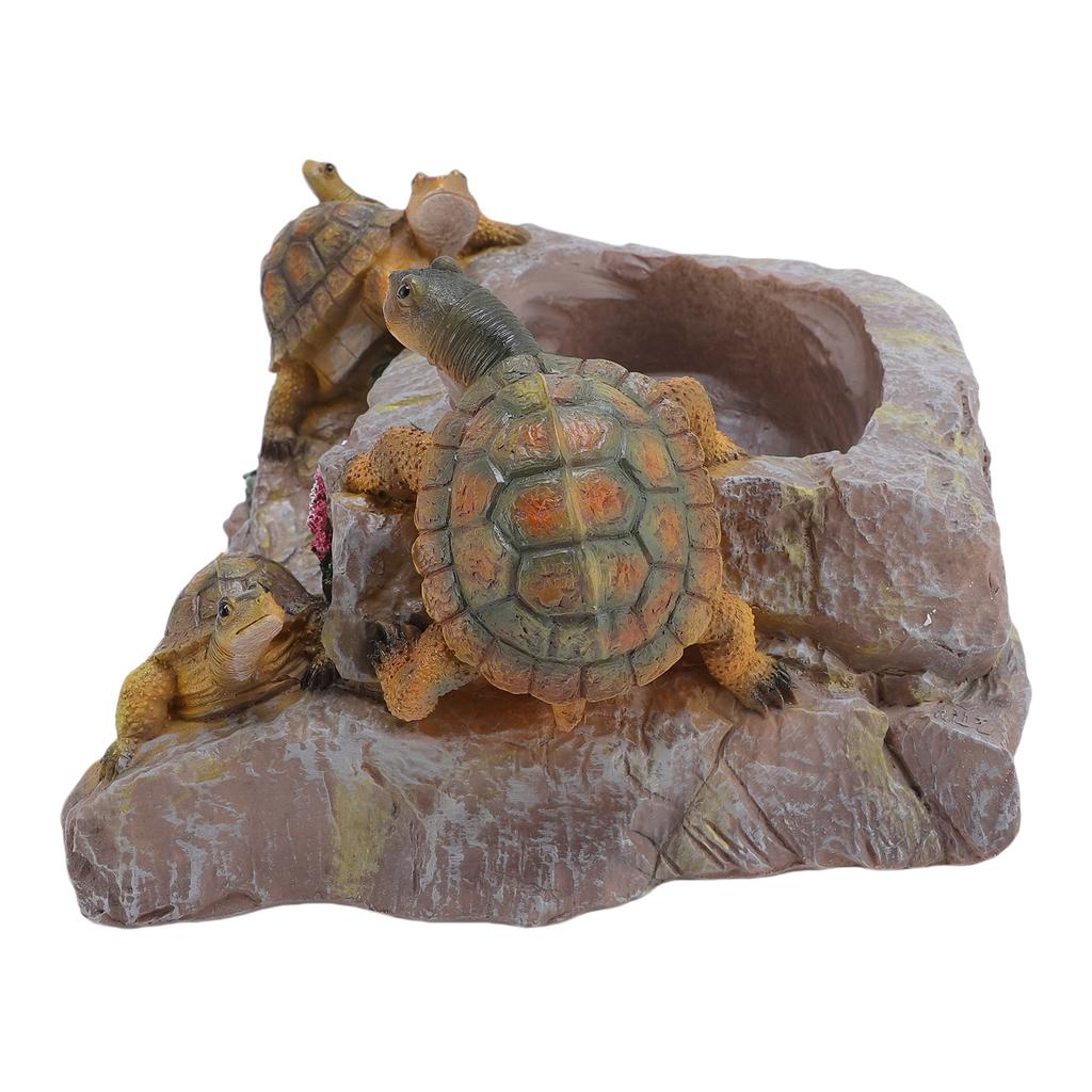Turtle Plant Pot Creative Exquisite Resin Turtle Sculpture for Indoor Outdoor Decoration
