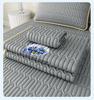 Yongyouwan Summer A-class Cooling Silk Latex Cooling Mat 3-Piece Set Machine Washable Folding Air Conditioning Soft Mat Kit