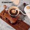 STAR-STARTins Pour Over Coffee Set with Wood Stand