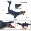 Oenux New Sealife Animals Model Prehistoric Mosasaurus Liopleurodon Kronosaurus Action Figures Solid PVC Collection Toy Kid Gift