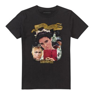 Labyrinth Unisex Erwachsenen Gefahren Unerzählt T-Shirt
