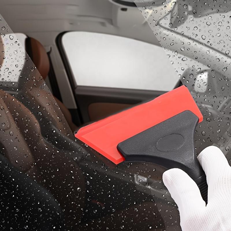 2pcs Winter New Car Snow Shovel Multi-function Mini De-icing Defrosting Shovel Silicone Anti-slip