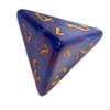 7 Count Polyhedral Dice Set for and Educational Use