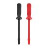 2PCS J.30016 Piercing Probe Multimeter Test Hook with 4mm Connector Port Car Repair Test Hook Insulation Test Needle