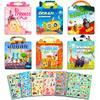 DIY Children's Handheld Jelly Sticker Book Can Be Repeatedly Pasted Focusing Puzzle Cultivation Scene Early Education Book