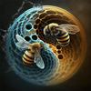 5D DIY Full Round Drill Diamond Painting Tai Chi Animal Kit Decoration Art Craft