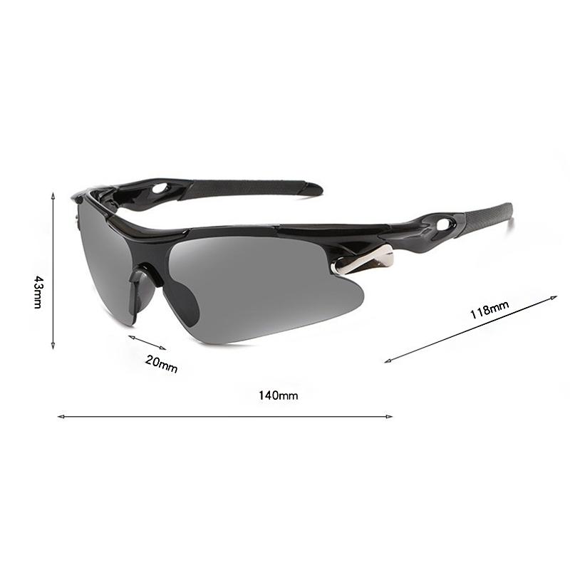 Cycling Glasses Sunglasses for Men Women Sport Riding Lens Outdoor Sunglasses Bicycle Windproof Night Vision Glasses Sport Eyewear