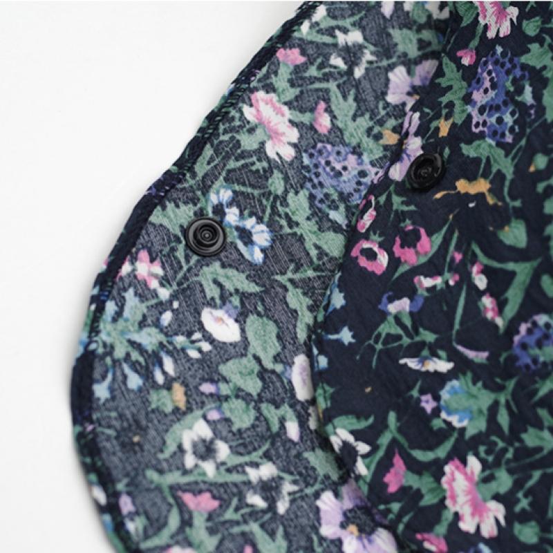 Shop Women Flower Mask Sun Cap Navy Km Wh 0435