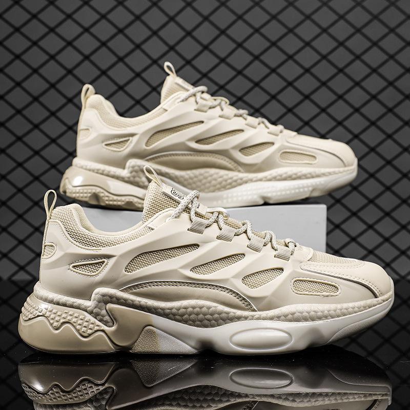 Spring dad shoes low-top sneakers casual single shoes breathable mesh shoes 39