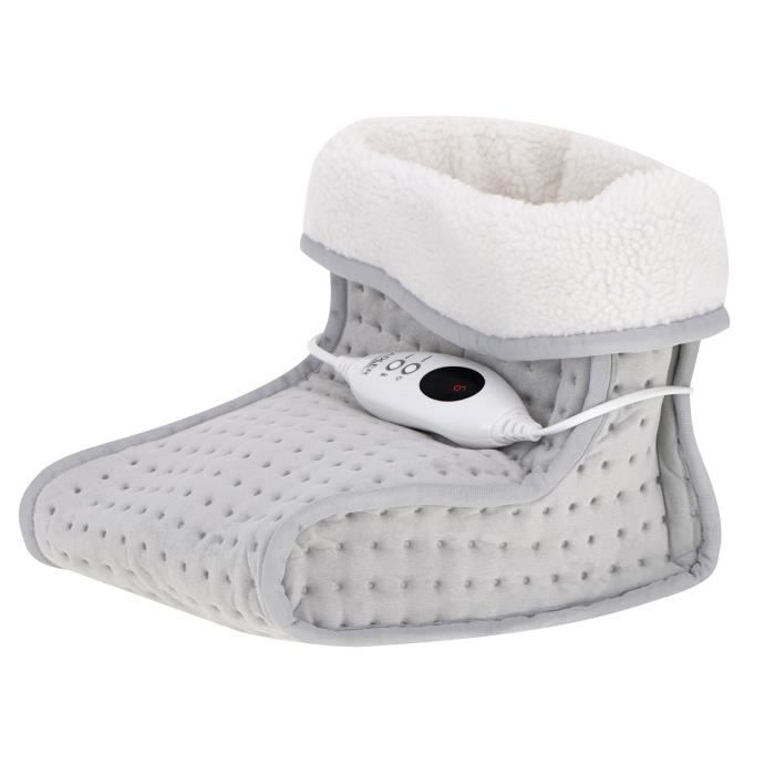 Chauffe-pieds chauffage électrique des pieds 6 niveaux température Adler AD7432100WGris 837293