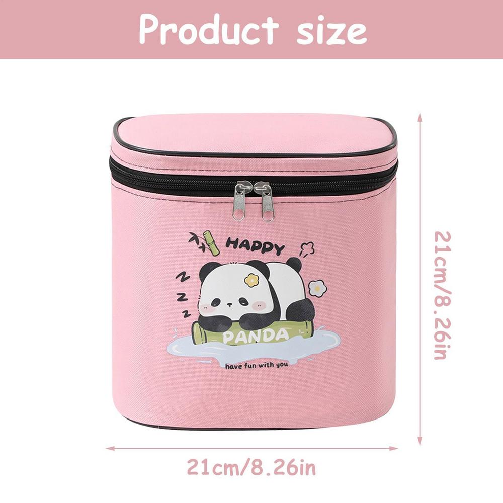 

Kids Bike Bag For Handlebars Bike Handlebar Front Bag Quick-Release Multi-Pocket Reflective Pouch For Child Girl Boy Scooter рожевий