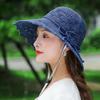 New women's summer sunscreen sun hat foldable outdoor sunshade Korean version big eaves beach mother cool hat basin hat